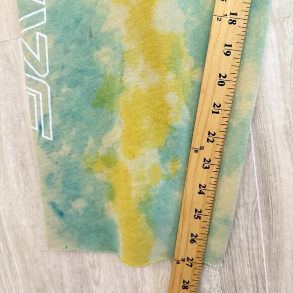 Primitive x Dragon Ball Super Goku Pants Men’s Small Crop Yellow Washed Fleece - Picture 11 of 16